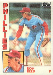 1984 Topps      043      Ron Reed